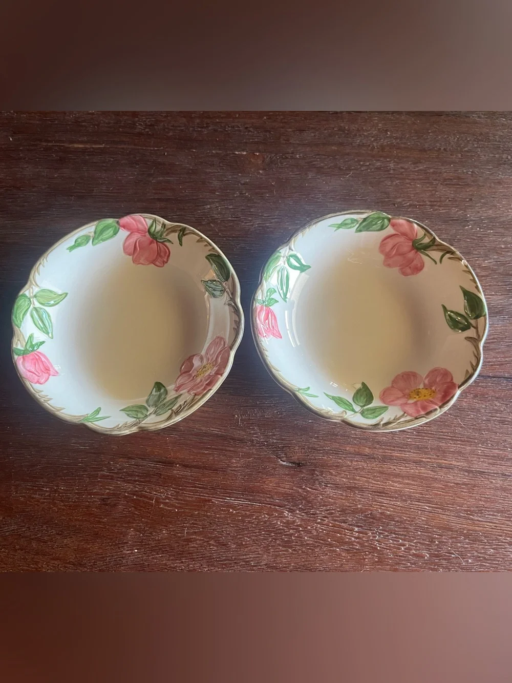 VTG 40s 50s Franciscan Desert Rose 5.5